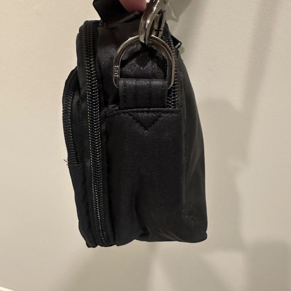 Lug Scoop Crossbody Bag Purse -  Black - Picture 8 of 11